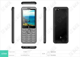 Телефон сотовый F+ S286 Silver