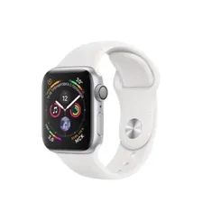 Умные часы Apple Watch SE 40mm Silver Aluminum Case White Sport Band GPS