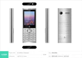 Телефон сотовый F+ B241 Silver