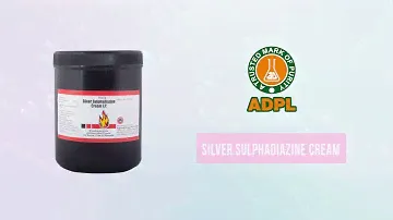 Silver Sulfadiazine Cream USP | Treats Second & Third Degree Burns | ADPL ||