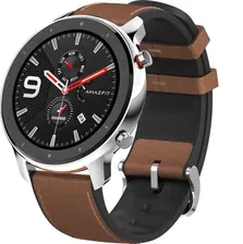 Часы Xiaomi Huami Amazfit GTR 47mm Steel Leather Silver