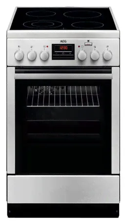 Электрическая плита AEG CCM56400BX Silver-0