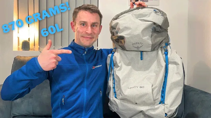 The LIGHTEST Osprey Backpack - Osprey Levity 60 Review!