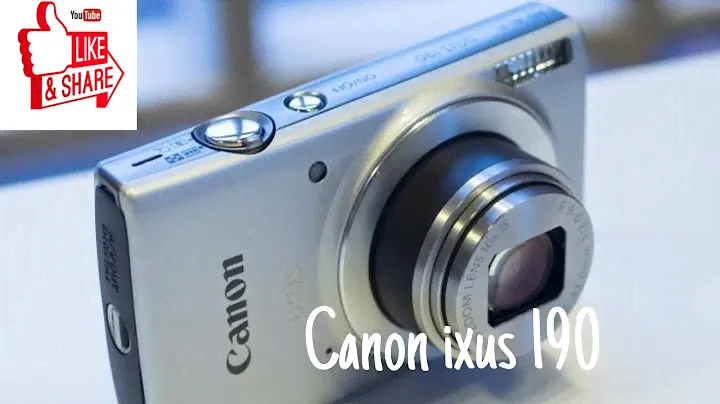 Canon IXUS 190 unboxing and zooming review.