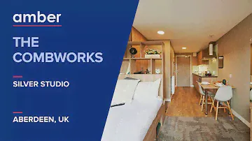 Room Type Silver Studio | The Combworks | Student Accommodation in Aberdeen | amber