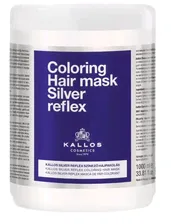 KALLOS COLORING HAIR MASK SILVER REFLEX Маска "Нейтрализатор желтого" 1000 мл.