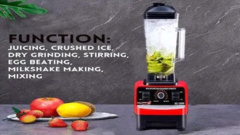 The Silver Crest Blender SC-1589: A Versatile Kitchen Appliance