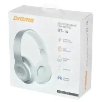 Характеристики гарнитуры Digma BT-14 Silver